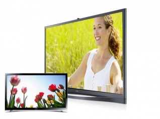 Samsung PS64F8505 + UE32F4005 hos Hages.se
