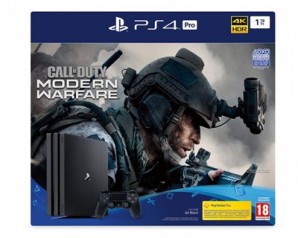 Sony Playstation 4 Pro 1TB + Call of Duty Modern Warfare hos Hages.se