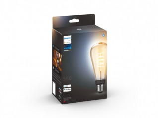 Philips Hue White Ambiance Filament E27 Edison ST72 hos Hages.se