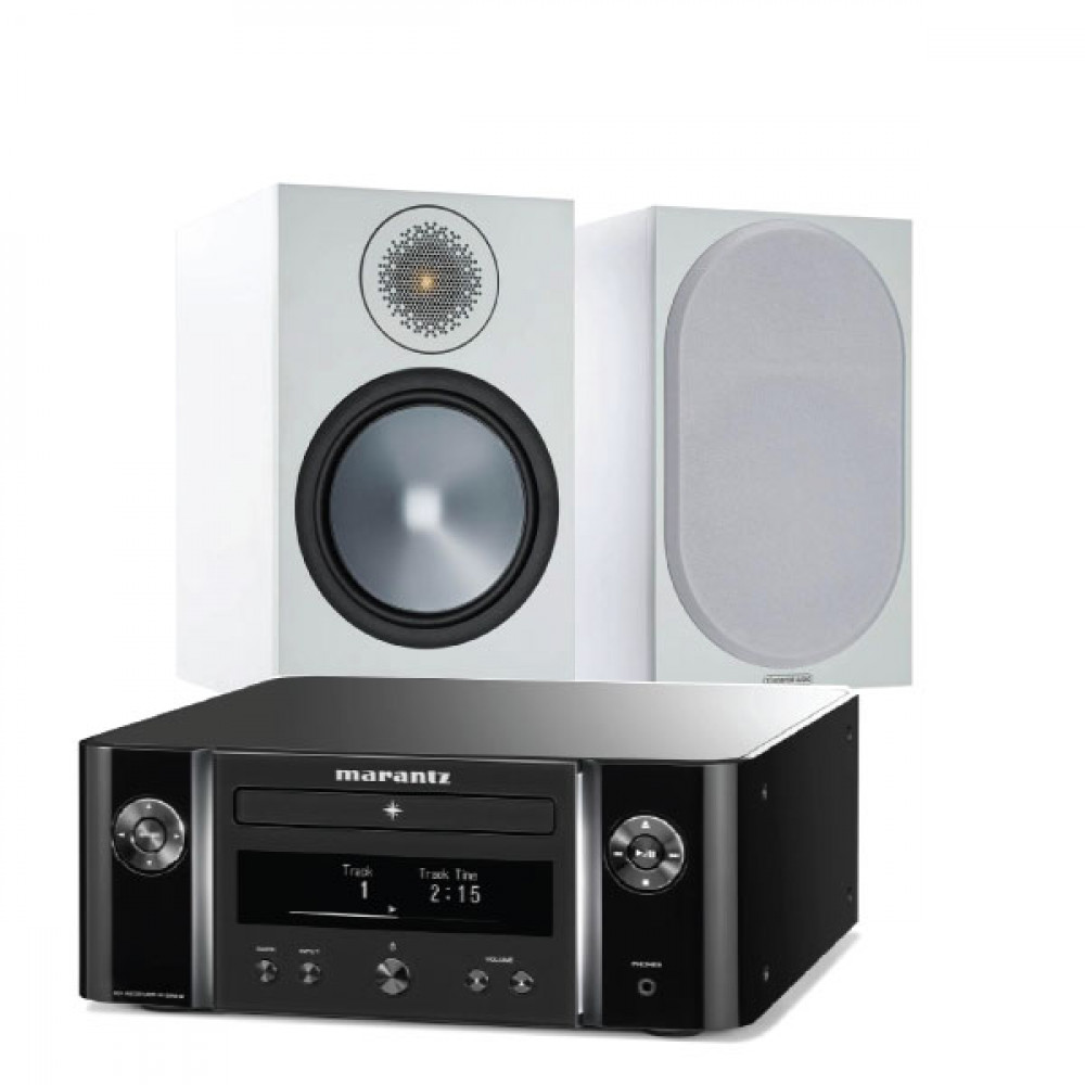 Marantz Lilla stereopaketet Marantz MCR-612+ Monitor Audio Bronze 100 hos Hages.se